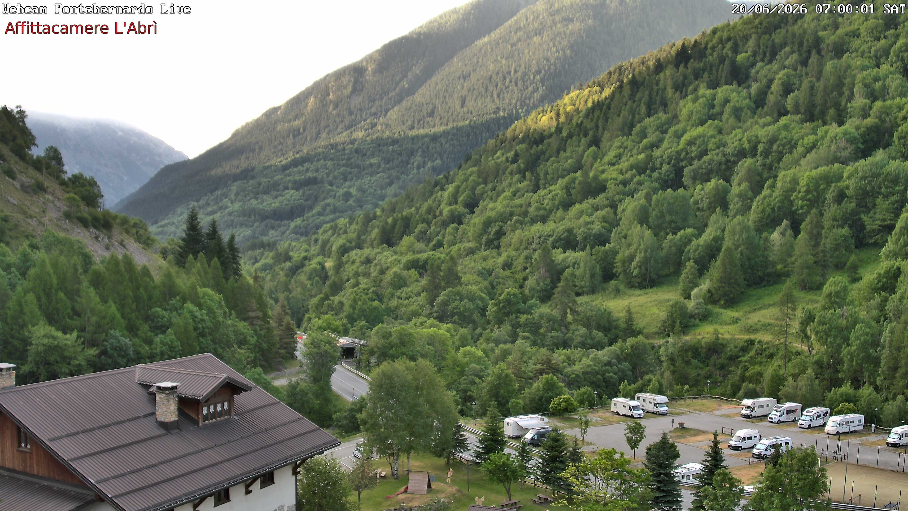 immagine della webcam nei dintorni di Vinadio: webcam Pietraporzio